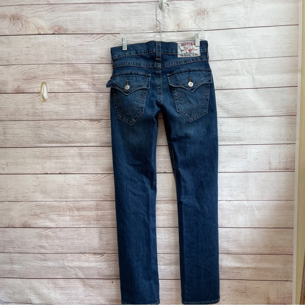 TRUE RELIGION STRAIGHT‎ FLAP JEANS
